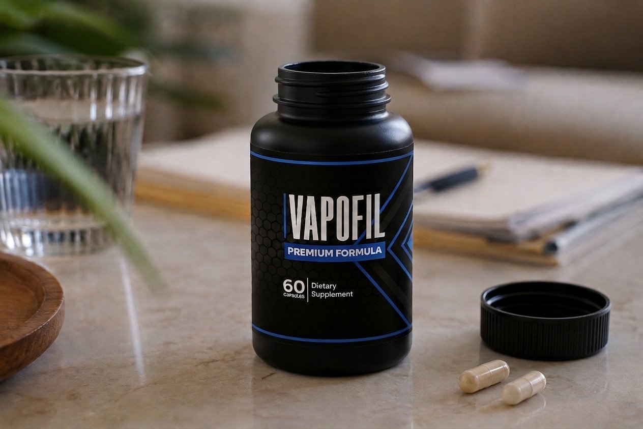 What is VapoFil, natural men's wellness capsules