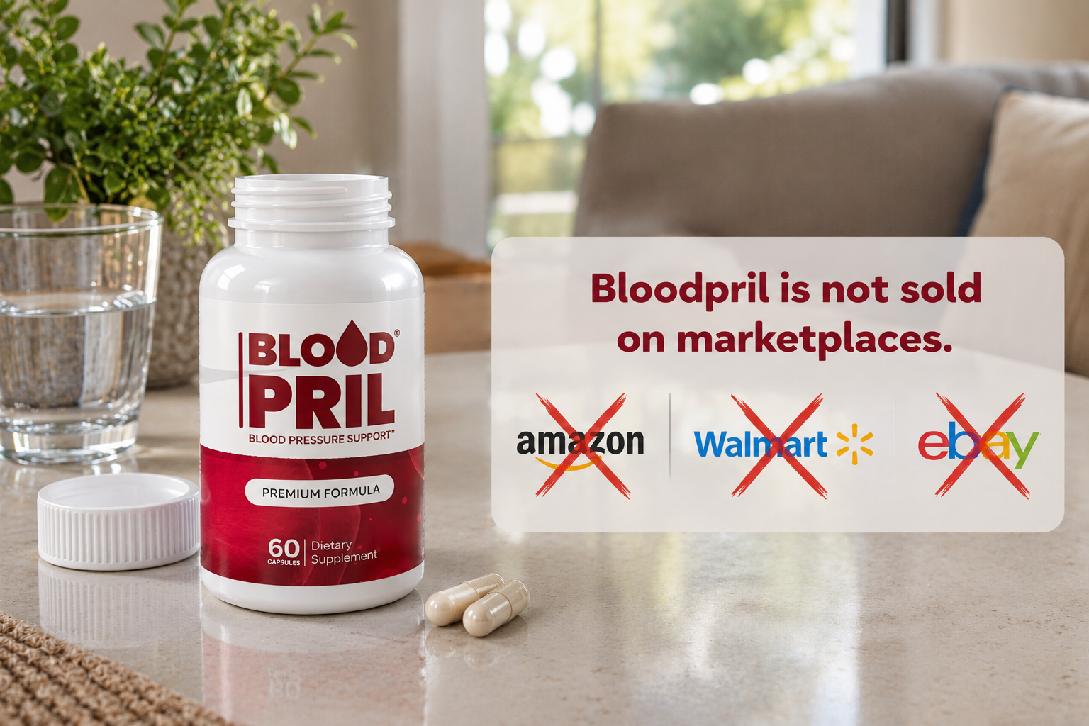 BloodPril premium formula bottle