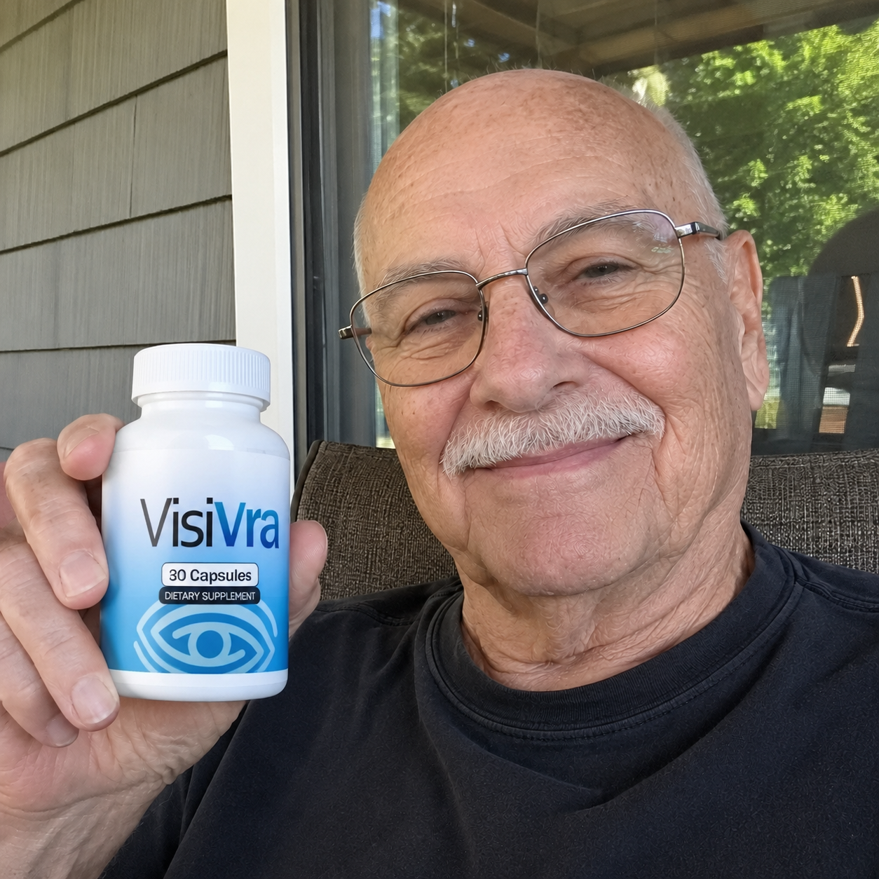 VisiVra user Harold T., 70