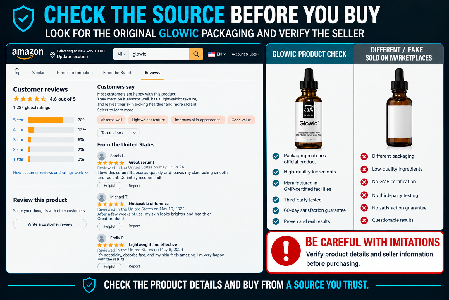 Check the origin before buying